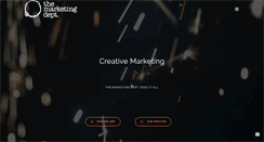 Desktop Screenshot of marketingdept.net